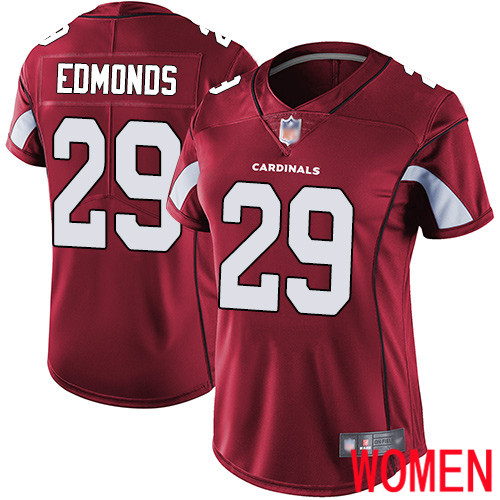 Arizona Cardinals Limited Red Women Chase Edmonds Home Jersey NFL Football #29 Vapor Untouchable